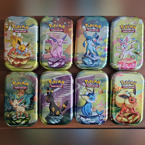 Pokémon Cards - Eeveelutions Tins (No Cards) - Picture 1 of 1